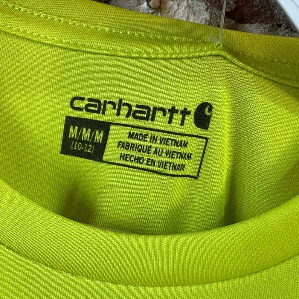 Carhartt Boys Youth Sun Short Force Short Sleeve T Shirt Medium 10-12